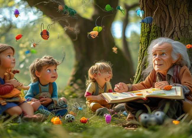 昆虫的故事儿童故事、昆虫的故事幼儿