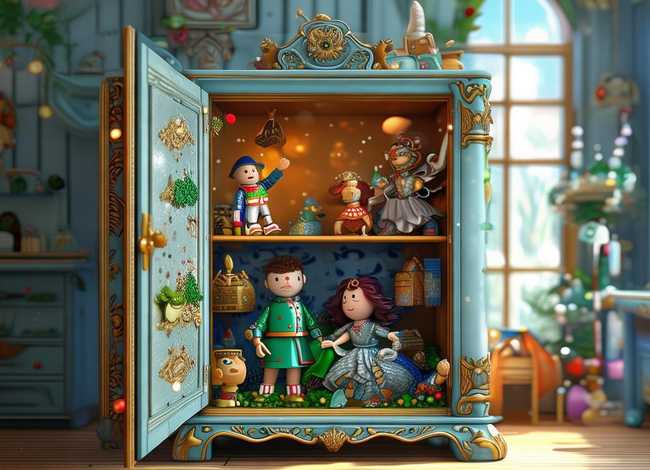 玩具柜的儿童故事 玩具柜子故事
