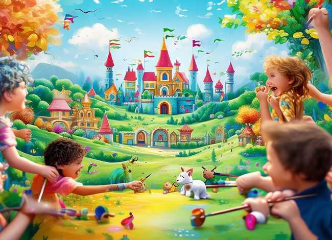 儿童故事画画大全，故事大全儿童画画