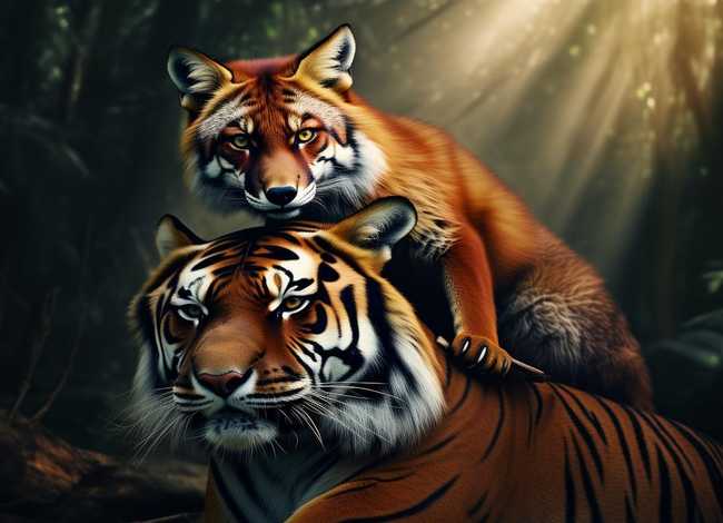 狐假虎威的故事视频；狐假虎威的故事视频表演节目