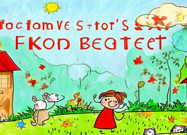 我的故事儿童版；我的故事幼儿园简笔画