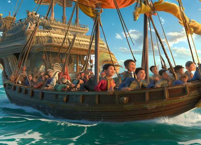 郑和下西洋儿童故事，郑和下西洋儿童故事书