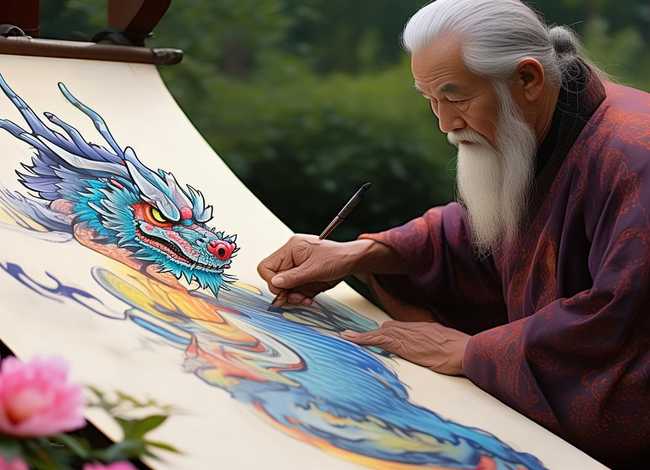 成语故事ppt画龙点睛；中国成语故事画龙点睛