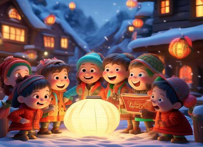 儿童新年故事100个 - 关于新年幼儿故事