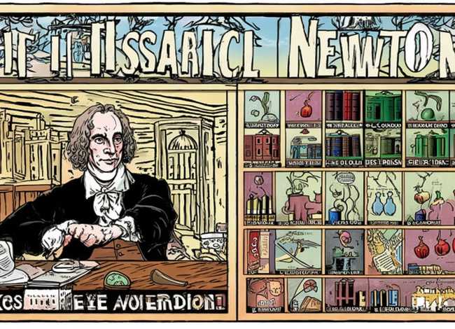 牛顿的故事手抄报 - 牛顿的故事手抄报有哪些