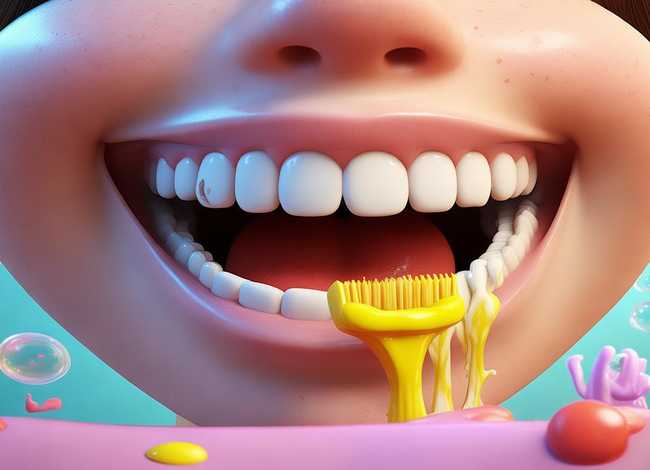 牙菌斑去除儿童动画、牙菌斑动画视频