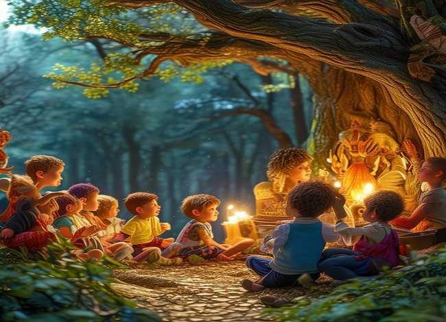 儿童传说故事大全 神话故事 - 幼儿神话传说故事