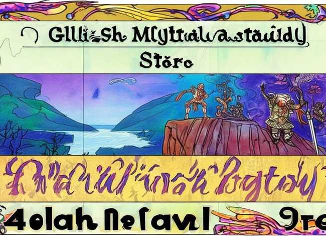 英语神话故事手抄报图片，英语神话故事手抄报图片四年级