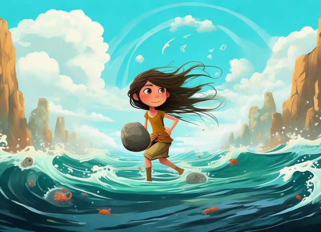 精卫填海故事儿童版、精卫填海少儿故事