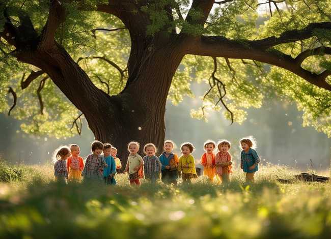 树荫儿童故事；树荫幼儿故事