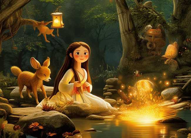 韩文童话小故事，韩语小故事