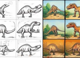 恐龙简笔画教学视频（恐龙简笔画教学视频大全）