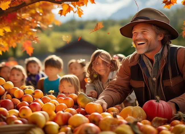 秋天农民伯伯果实丰收儿童故事、关于秋天果实丰收的幼儿故事