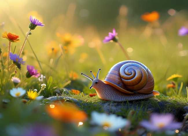 小蜗牛儿童故事朗诵 儿歌朗诵小蜗牛