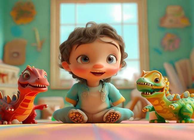 儿童故事恐龙的故事 - 恐龙的故事幼儿故事视频