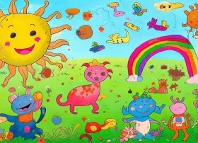 幼儿图画故事作品，幼儿图画故事作品图片