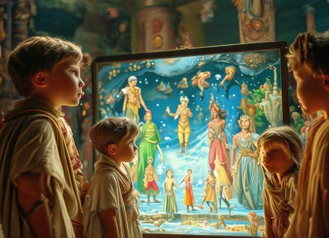 古罗马儿童故事 - 古罗马神话故事动画片 古罗马儿童故事 - 古罗马神话故事动画片