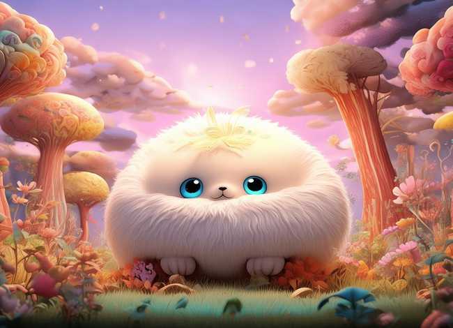 毛毛怪的故事 毛毛的故事绘本