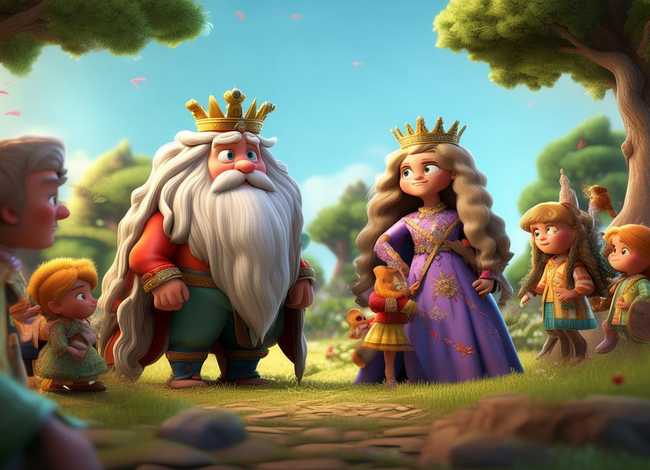 儿童故事国王与公主；国王与公主的故事怎么写