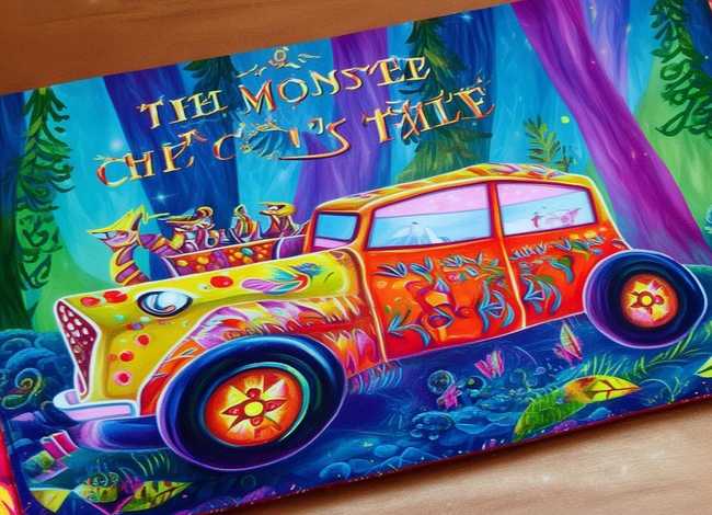儿童故事怪兽车；怪兽车的故事书