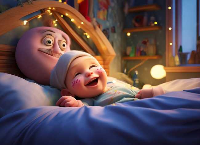 宝宝听故事睡觉的文案，宝宝听故事睡觉的文案搞笑