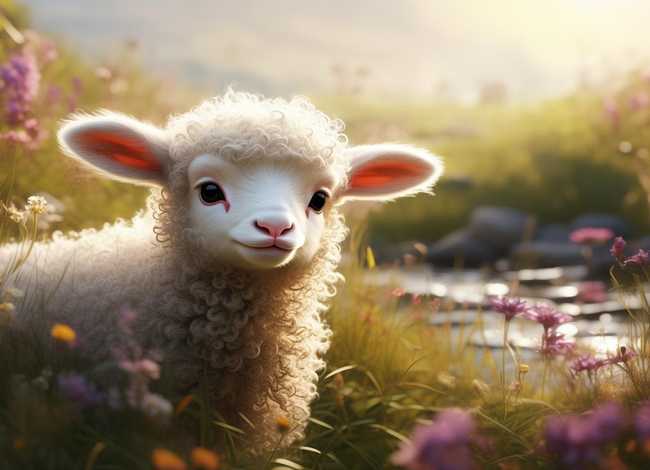 小绵羊的故事文字版 - 小绵羊的故事文字版图片