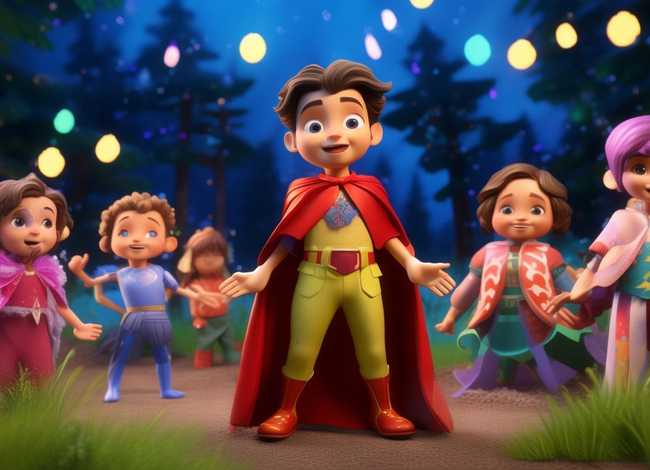 幼儿故事表演七人，幼儿故事七人表演剧本简短