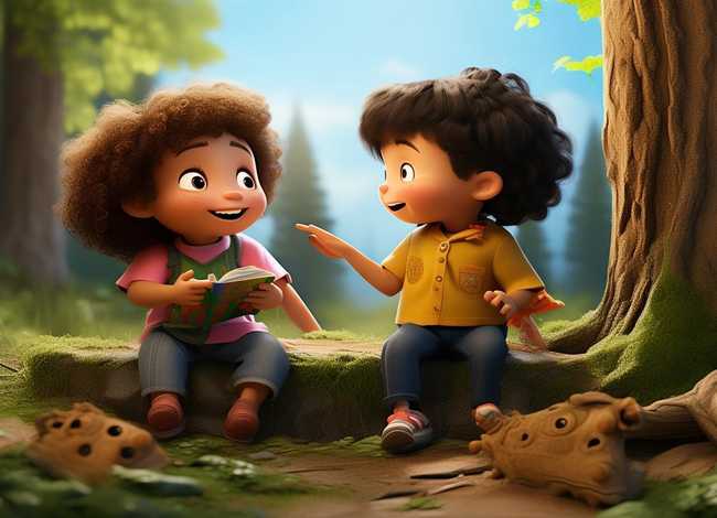 儿童故事对话二人；二人对话的幼儿故事