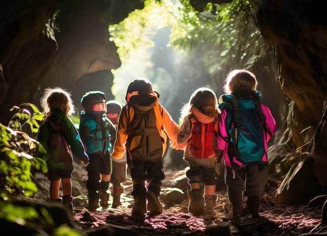 儿童探洞文案（儿童探洞文案简短）