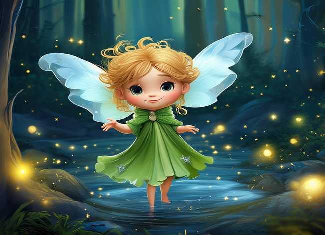 儿童故事睡前故事3-6岁小精灵、睡前小故事小精灵