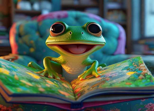 小青蛙听故事绘本图片 小青蛙听故事绘本图片完整版 小青蛙听故事绘本图片 小青蛙听故事绘本图片完整版