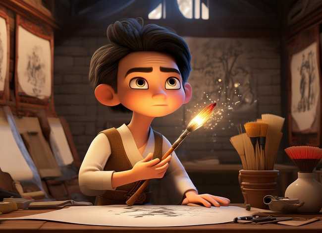 神笔马良的故事画，神笔马良的故事画师是谁