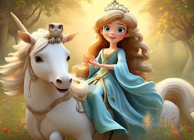 公主的儿童故事，少儿故事公主的故事