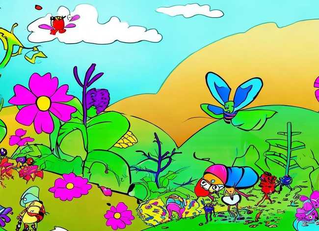 儿童昆虫故事书 - 幼儿园昆虫故事书