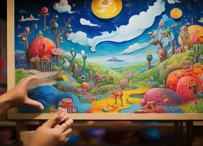 创意绘本故事主题创意画；创意绘本故事主题创意画怎么画