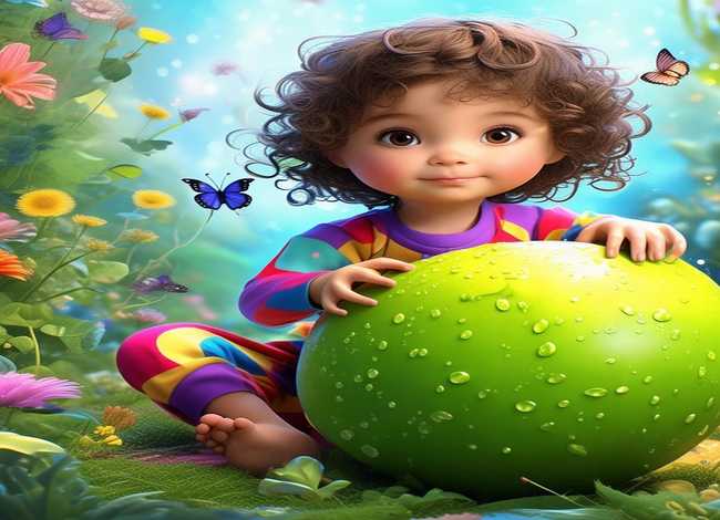 西瓜儿童故事书 - 西瓜的幼儿故事