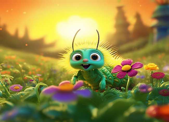 毛毛虫的故事文字版；毛毛虫的故事文字版视频