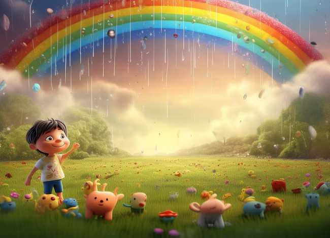 儿童故事彩虹怎样形成的 彩虹是怎么形成的故事视频