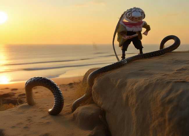 故事 画；故事画蛇添足的故事