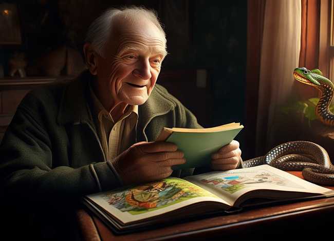 睡前故事 蛇；睡前故事蛇和老爷爷的故事