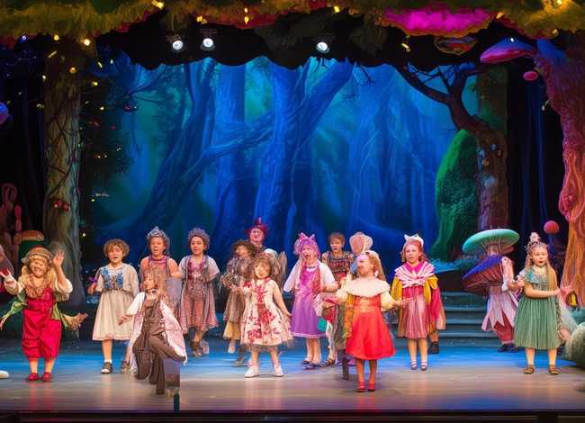 少儿舞台童话剧 儿童话剧舞台图片