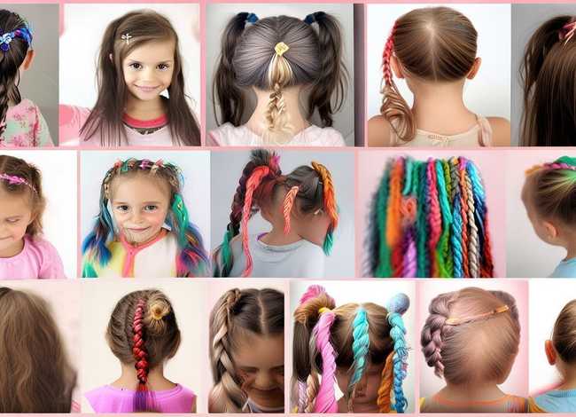 儿童编发发型大全（儿童编发发型大全图片）