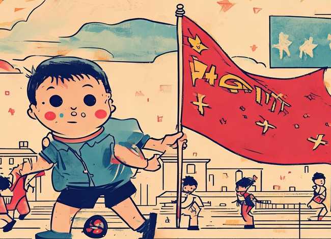 红色革命故事画儿童 - 红色革命故事简笔画 少儿