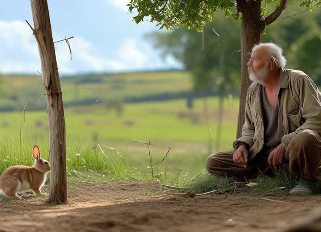 完整的守株待兔故事；守株待兔的故事怎么讲完整版