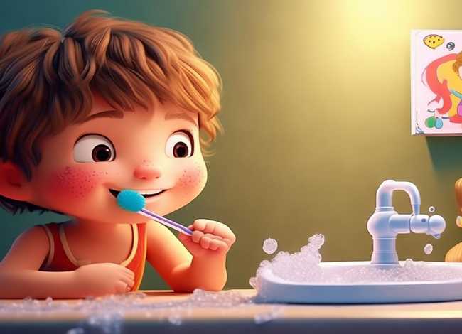 儿童睡前故事讲卫生，幼儿讲卫生绘本故事