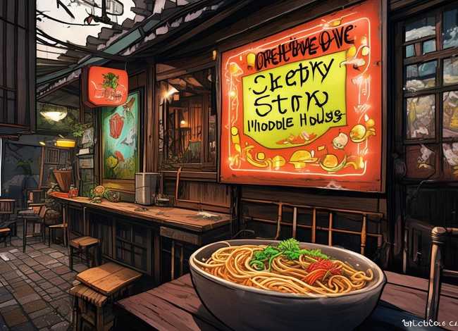 创意小故事 创意小故事面馆200字