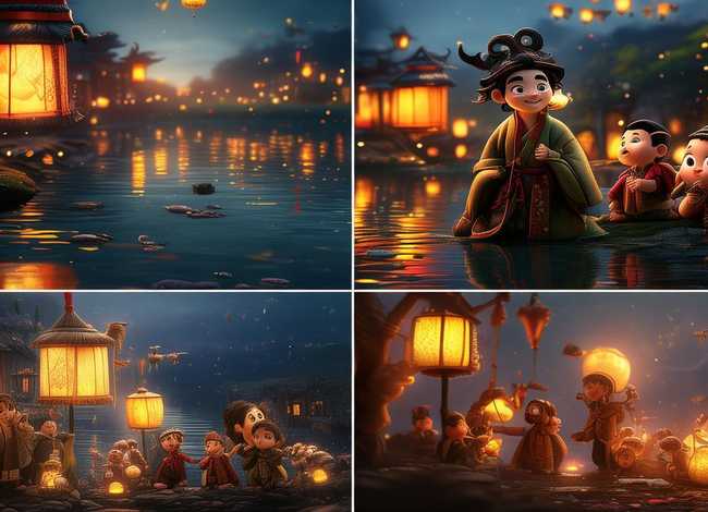 屈原儿童故事绘本 幼儿故事屈原的故事绘本