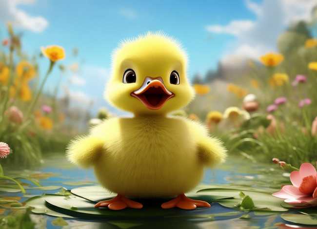 鸭子唱歌儿童故事，小鸭子唱歌故事