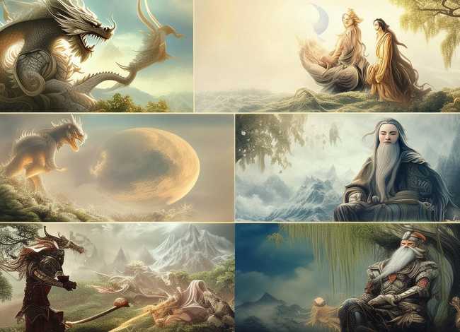 四大神话故事是哪四个、中国古代四大神话故事是哪四个