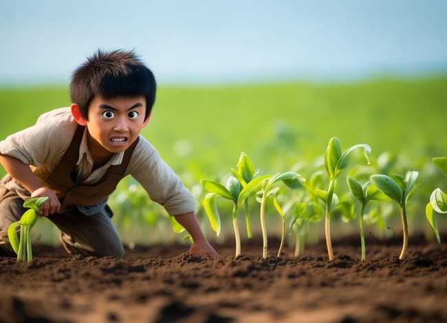 成语故事动画片拔苗助长（成语故事动画片-拔苗助长）